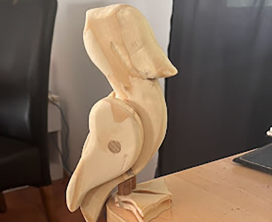 hand made pelican for custom hive