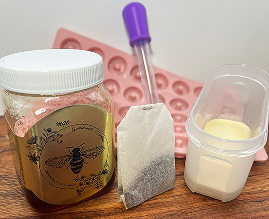 Ingerdents for Honey Gummies