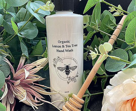 Goodwood Produce's MGO Honey, Camel milk, lemon & Tea tree handwash