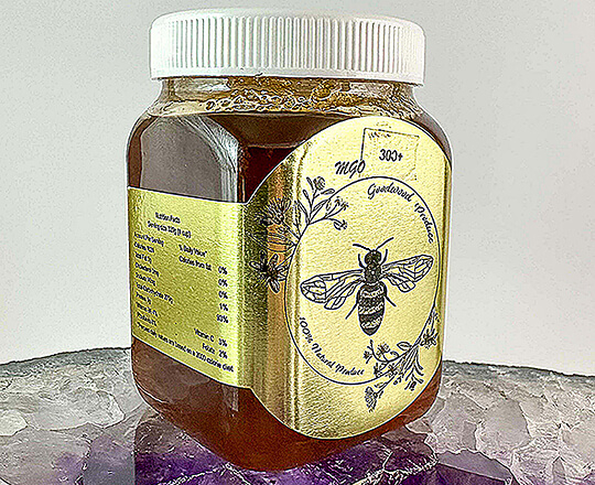 250g of MGO 300+ Honey sold by Goodwood Produce