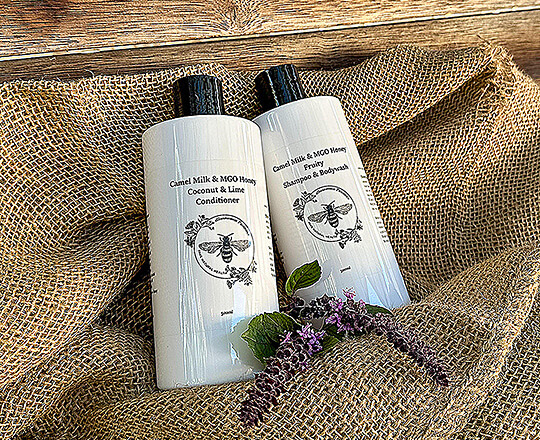 MGO Honey & Camel milk Shampoo and Conditioner