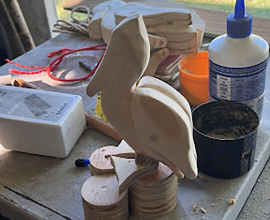 Final pelican made for custom hive